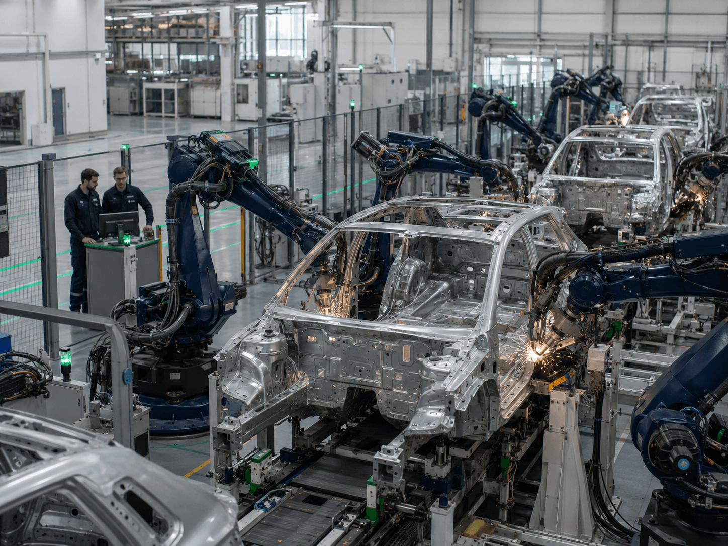 Werkbeeld uit de automotive