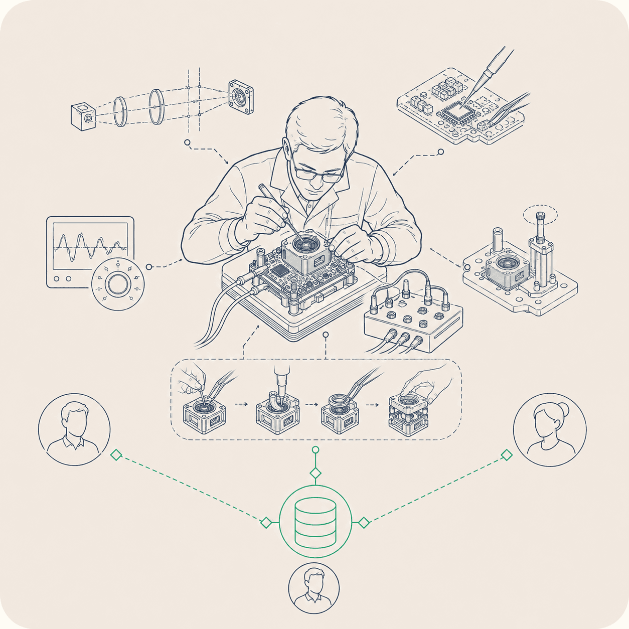 Product knowledge held by a handful of engineers and written down nowhere